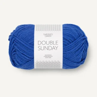 Sandnes Double Sunday 5845 Dazzling Blue