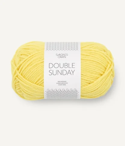 Sandnes Double Sunday 9004 Lemon