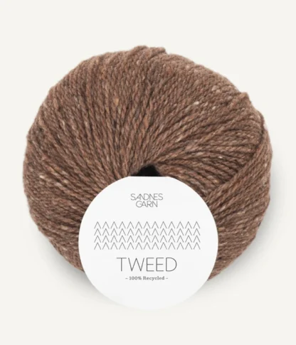 Sandnes Tweed Recycled 3185 Brun