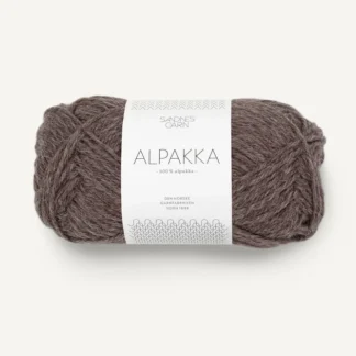 Sandnes Alpakka 2652 Medium Brown Mottled