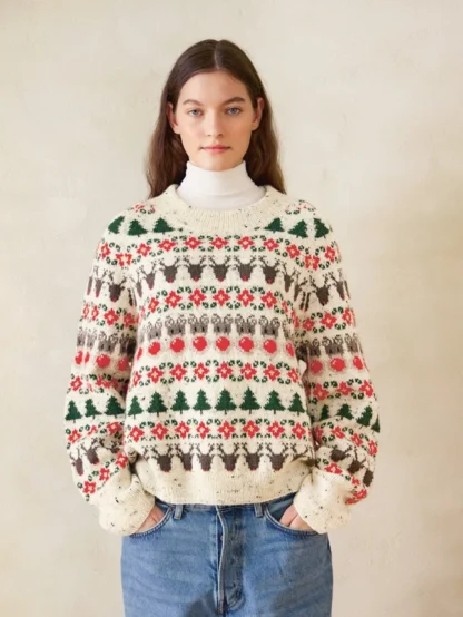 Sandnes Garn 24-04 Christmas Sweater - Heleen Design