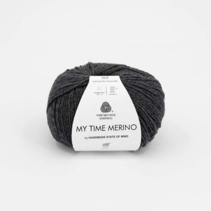 Gabo Wool My Time Merino HSOM 9403 Graphite Steel - Heleen Design