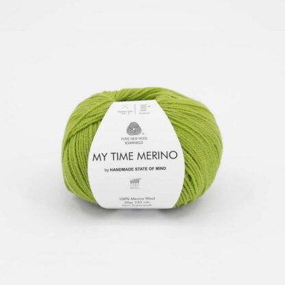 Gabo Wool My Time Merino HSOM 9724 Lime Glow - Heleen Design