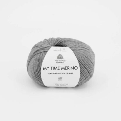 Gabo Wool My Time Merino HSOM 9400 Gray Dust - Heleen Design