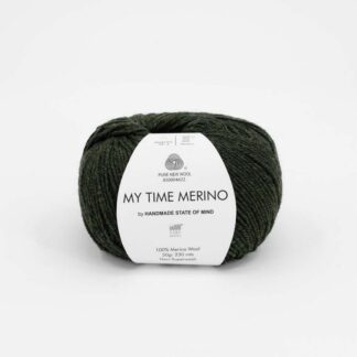 Gabo Wool My Time Merino HSOM 9738 Green Moss - Heleen Design