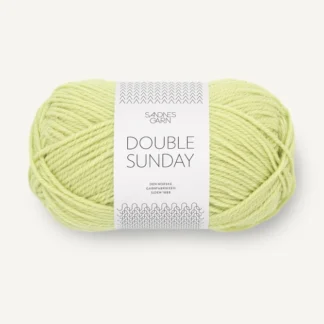 Sandnes Double Sunday 9523 Lime Punch - Heleen design