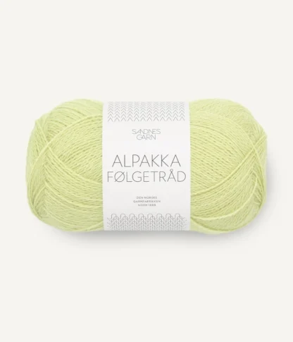 Sandnes Alpakka Følgetråd 9523 Lime Punch - Heleen Design